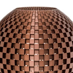 Stehleuchte Flechtwerk, Kugel, Kupfer -Heimbeleuchtung 9039021 5