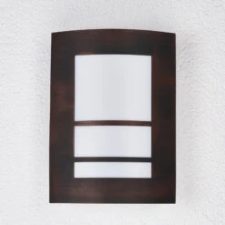 Rostbraune Außenwandleuchte Katalea 15 Rostbraune Außenwandleuchte Katalea -Heimbeleuchtung 9611077 5