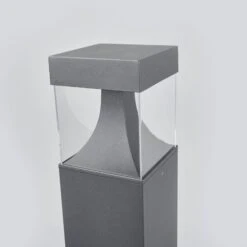 Lucande LED-Pollerleuchte Egon Mit Eckigem Leuchtkörper -Heimbeleuchtung 9616129 4