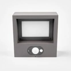 Lucande Sensor-LED-Außenwandleuchte Mahra , Solarbetrieben -Heimbeleuchtung 9619074 4
