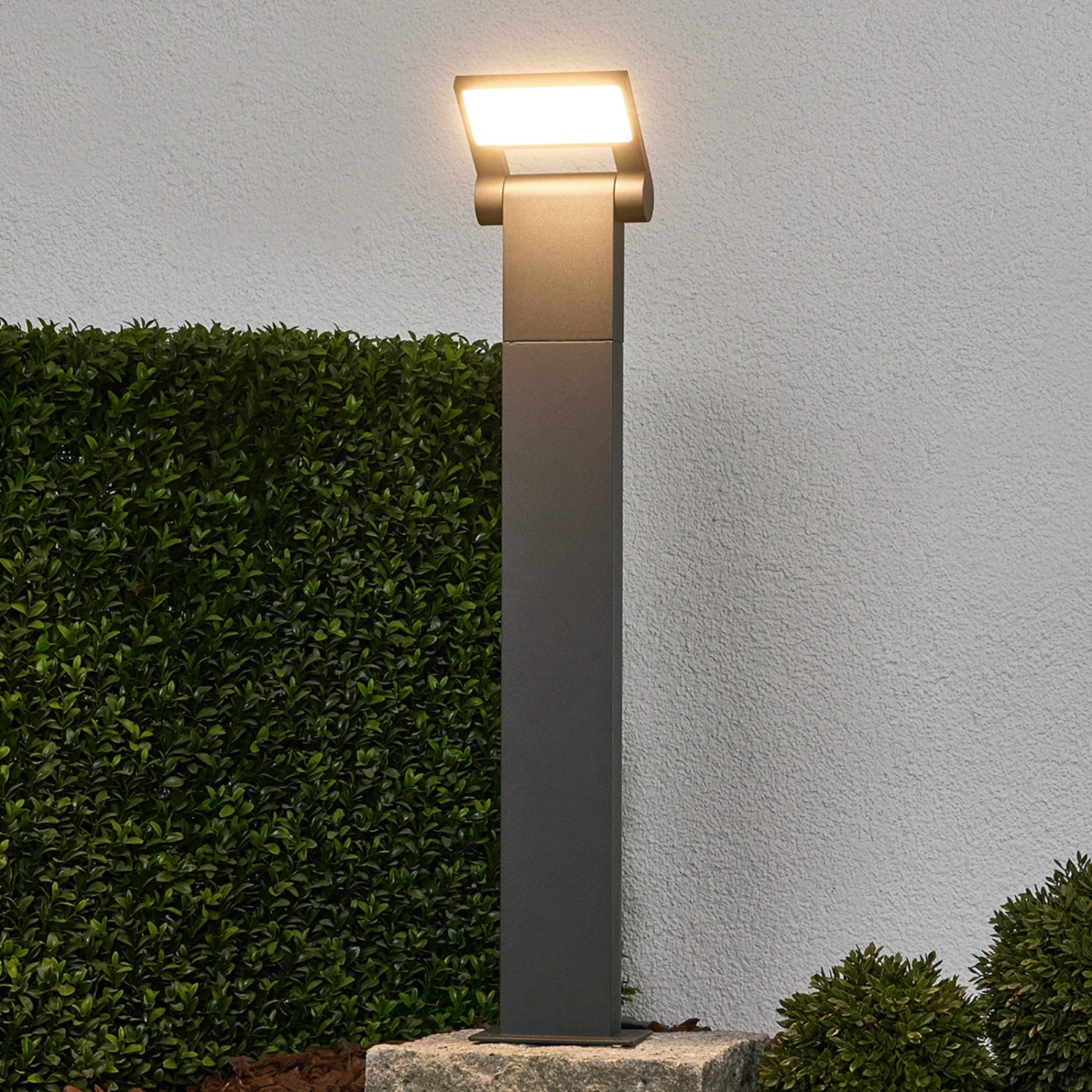 Lucande LED-Pollerlampe Marius, 60 Cm 3 Lucande LED-Pollerlampe Marius, 60 Cm