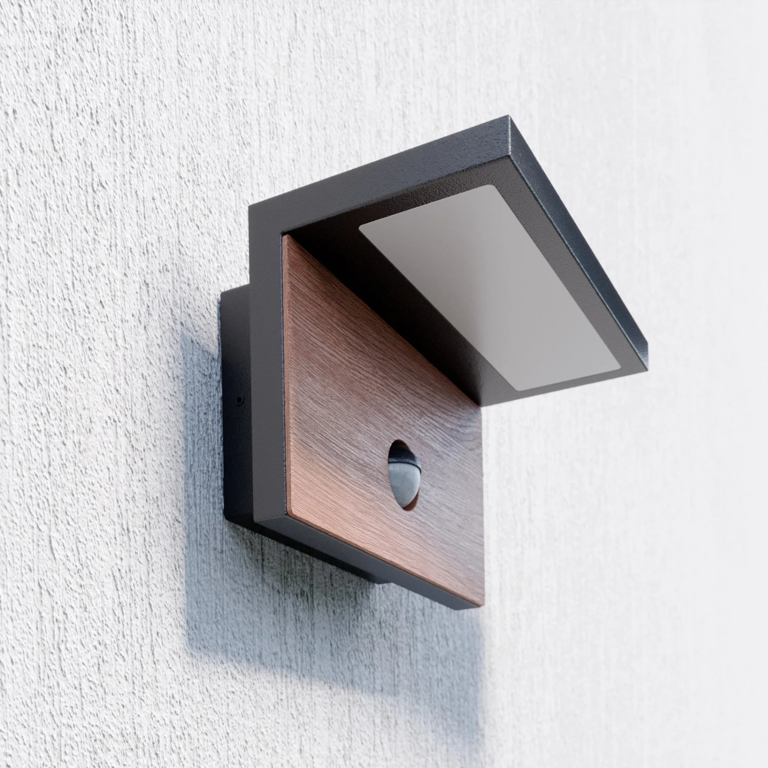 Lucande Lignus LED-Außenwandlampe, Bewegungsmelder 7 Lucande Lignus LED-Außenwandlampe, Bewegungsmelder – Bild 5