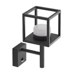 Lucande Timio Außenwandlampe, Uplight, Sensor -Heimbeleuchtung 9619307 2