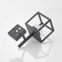 Lucande Timio Außenwandlampe, Uplight, Sensor -Heimbeleuchtung 9619307 7