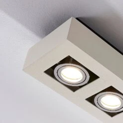 3-flammige Deckenlampe Vince In Weiß -Heimbeleuchtung 9620458 4