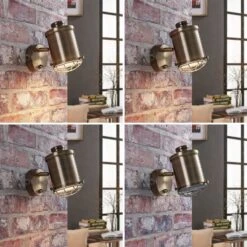 Dimmbarer Wandspot Ebbi In Altmessing -Heimbeleuchtung 9621228 3