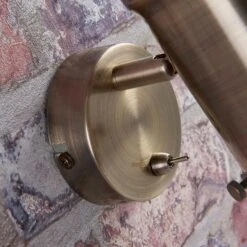 Dimmbarer Wandspot Ebbi In Altmessing -Heimbeleuchtung 9621228 5