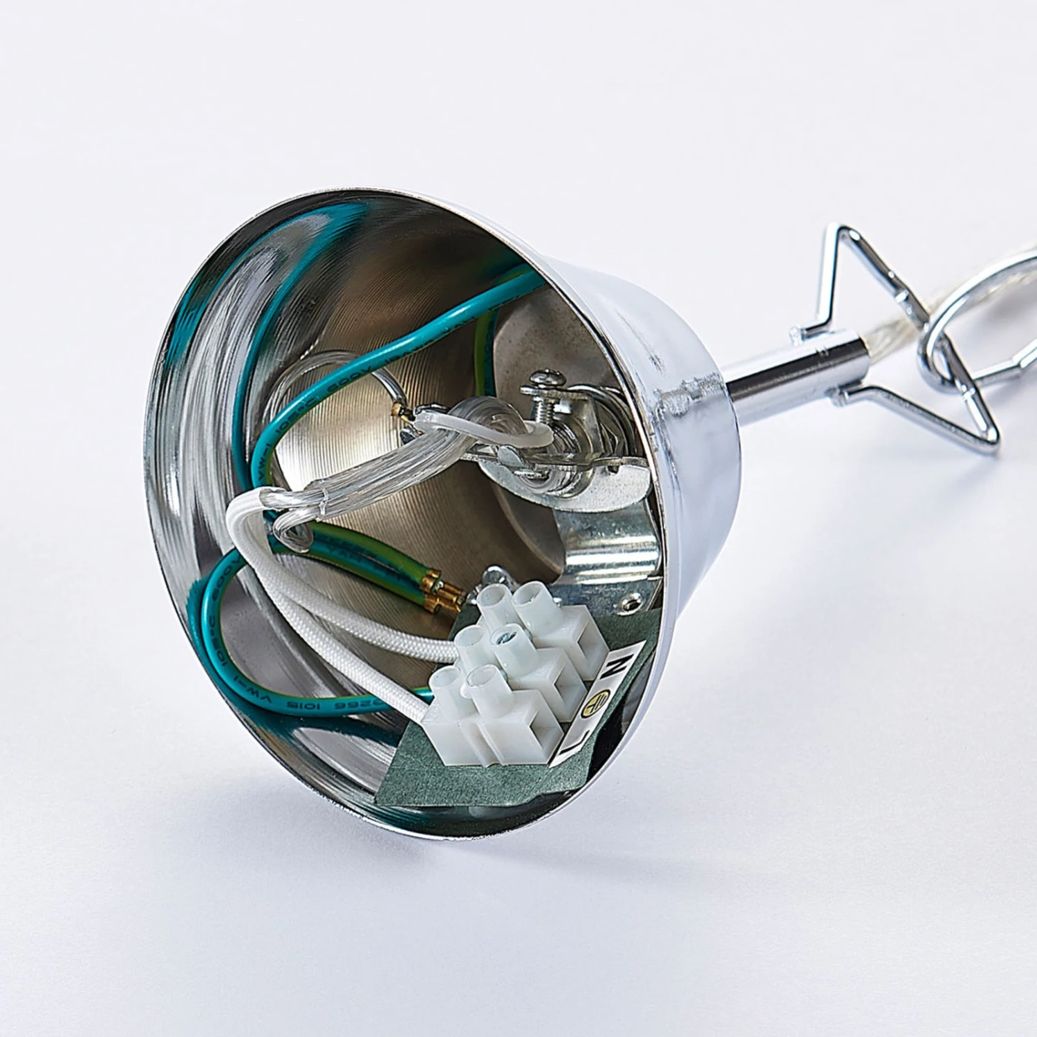 Lucande Kronleuchter Solveig Mit Kristallen, 5-fl., Chrom 11 Lucande Kronleuchter Solveig Mit Kristallen, 5-fl., Chrom – Bild 9