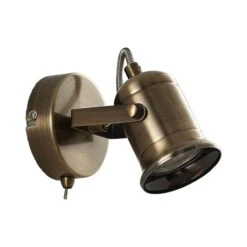 Wandleuchte Anze In Messing Antik -Heimbeleuchtung 9624388 3