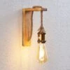 Lindby Helou Holz-Wandlampe Mit Sichtbarer Fassung -Heimbeleuchtung 9624411