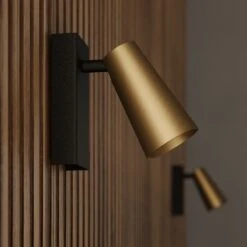 Lucande Angelina Strahler, Messing-gold, 1-fl. -Heimbeleuchtung 9624851 2