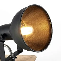 Lindby Aylis Spot, Schwarz, Holz, Einflammig 17 Lindby Aylis Spot, Schwarz, Holz, Einflammig -Heimbeleuchtung 9626216 6