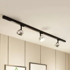 Arcchio Ensar 3-Phasen-Schienenstrahler, Chrom