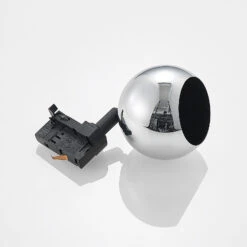 Arcchio Ensar 3-Phasen-Schienenstrahler, Chrom -Heimbeleuchtung 9626783 8