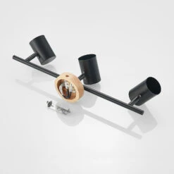 Lindby Xiomara LED-Deckenleuchte, Dreiflammig -Heimbeleuchtung 9626929 8