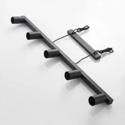 Lindby Baliko Hängelampe, 5-flammig, Schwarz -Heimbeleuchtung 9627352 7