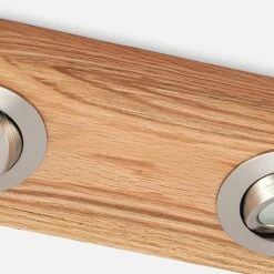 Lindby Mikari LED-Deckenleuchte Aus Holz, 3-fl. -Heimbeleuchtung 9627413 7