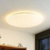 Lindby Wedja LED-Deckenleuchte, Ø 75 Cm -Heimbeleuchtung 9627609