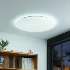 Lindby Wedja LED-Deckenleuchte, Ø 75 Cm -Heimbeleuchtung 9627609 2
