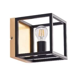 Lindby Miravi Wandleuchte, Goldfolienfinish -Heimbeleuchtung 9627709 2