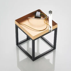 Lindby Miravi Wandleuchte, Goldfolienfinish -Heimbeleuchtung 9627709 8