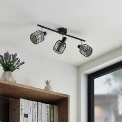 Lindby Sifala Deckenstrahler, Rauchglas, 3-flammig -Heimbeleuchtung 9628074 2