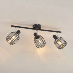 Lindby Sifala Deckenstrahler, Rauchglas, 3-flammig -Heimbeleuchtung 9628074 5