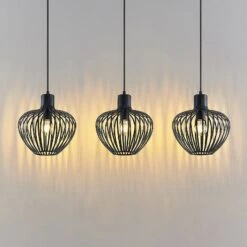 Lindby Deandre Hängeleuchte, Dreiflammig -Heimbeleuchtung 9628421 4