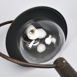 Rostfarbene Wegeleuchte Eddie, IP44 -Heimbeleuchtung 9630003 5