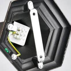 Rostfarbene Wegeleuchte Eddie, IP44 -Heimbeleuchtung 9630003 6