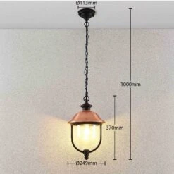 Lindby Clint Außenhängeleuchte 15 Lindby Clint Außenhängeleuchte -Heimbeleuchtung 9630099 4