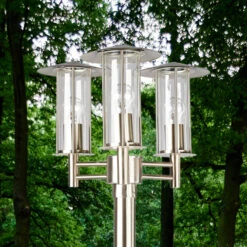 Moderne Mastleuchte Filko, Dreiflammig -Heimbeleuchtung 9647038 4