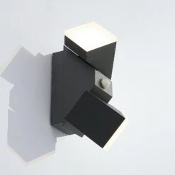 LED-Außenwandleuchte Sally, 2-flammig Mit Sensor -Heimbeleuchtung 9932008 5