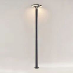 Lindby Keily LED-Mastleuchte, Kreis -Heimbeleuchtung 9932053 4