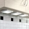 Lindby Antony LED-Unterbauleuchte, 3er-Set, Silber -Heimbeleuchtung 9934014