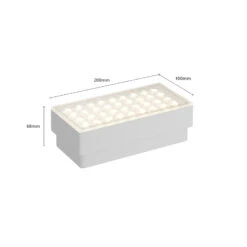 Prios Ewgenie LED-Bodeneinbauleuchte, 20 X 10 Cm -Heimbeleuchtung 9934016 6