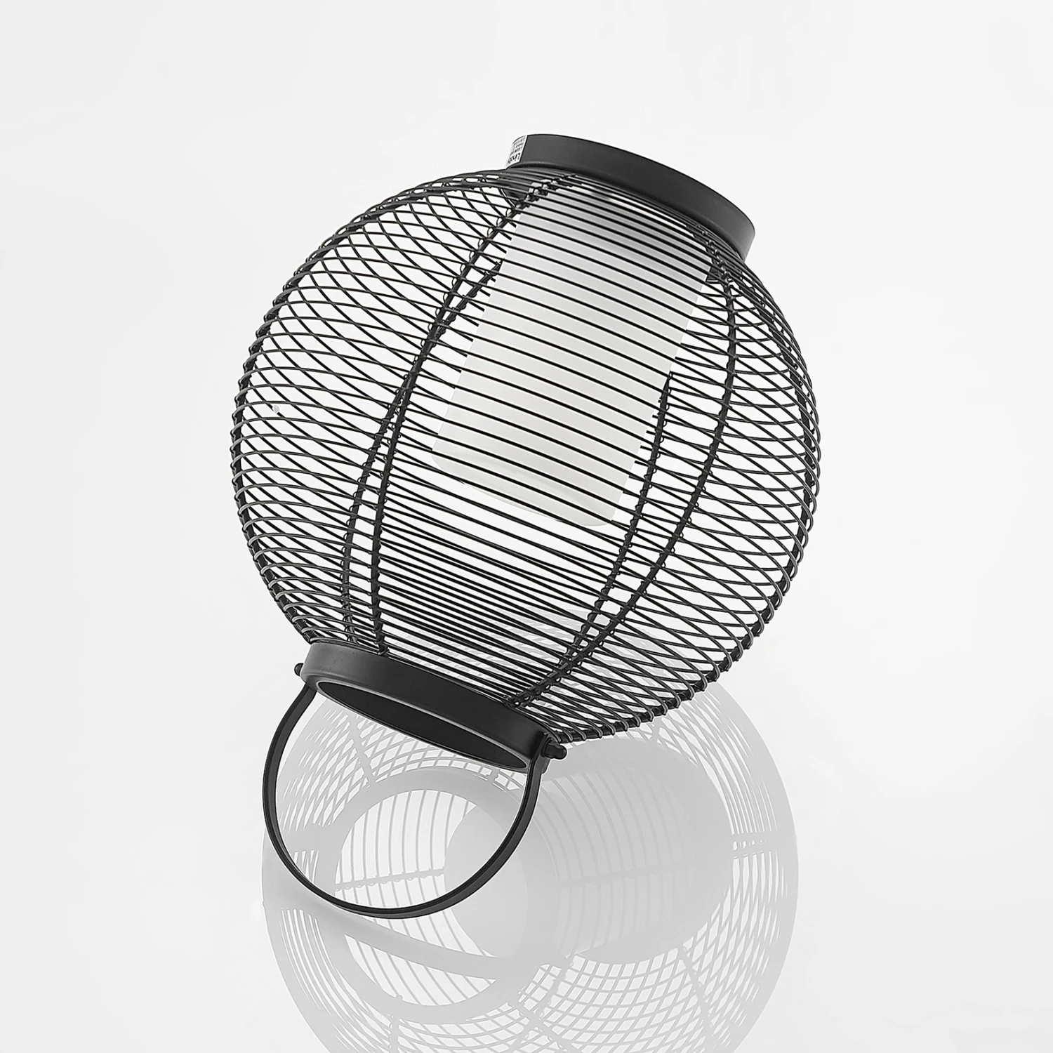 Lindby Mairuna LED-Solar-Laterne, Schwarz, 30,8 Cm 11 Lindby Mairuna LED-Solar-Laterne, Schwarz, 30,8 Cm – Bild 9