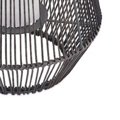Lindby Kaati LED-Solar-Laterne, Rattanoptik, 26 Cm 17 Lindby Kaati LED-Solar-Laterne, Rattanoptik, 26 Cm -Heimbeleuchtung 9945545 6