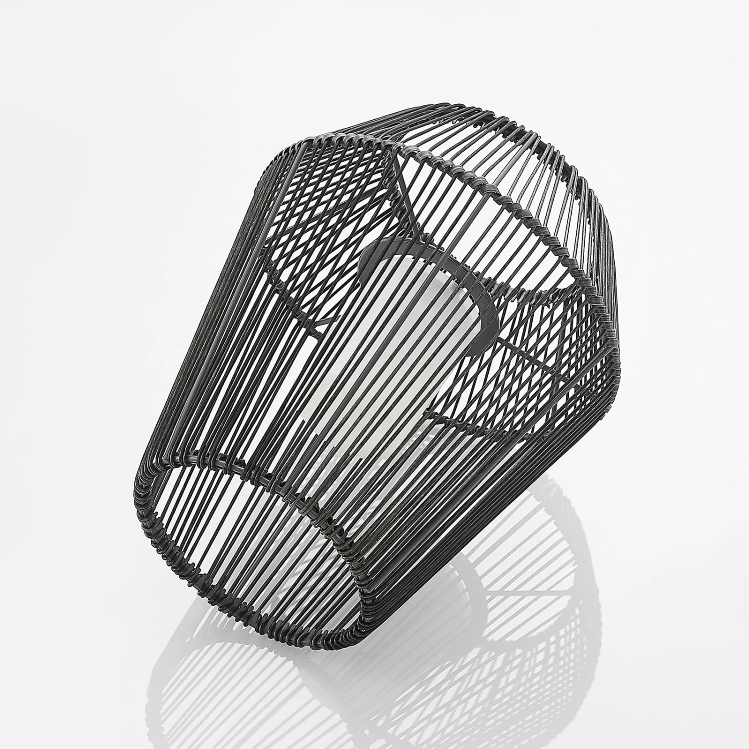 Lindby Kaati LED-Solar-Laterne, Rattanoptik, 26 Cm 10 Lindby Kaati LED-Solar-Laterne, Rattanoptik, 26 Cm – Bild 8