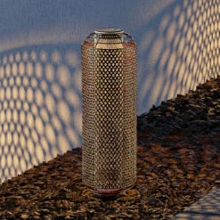 Lindby Vetle LED-Solar-Dekoleuchte, 50 Cm