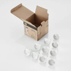 ELC LED-Reflektor GU10 5W 10er-Pack 2.700K 120° 19 ELC LED-Reflektor GU10 5W 10er-Pack 2.700K 120° -Heimbeleuchtung 9950880 8