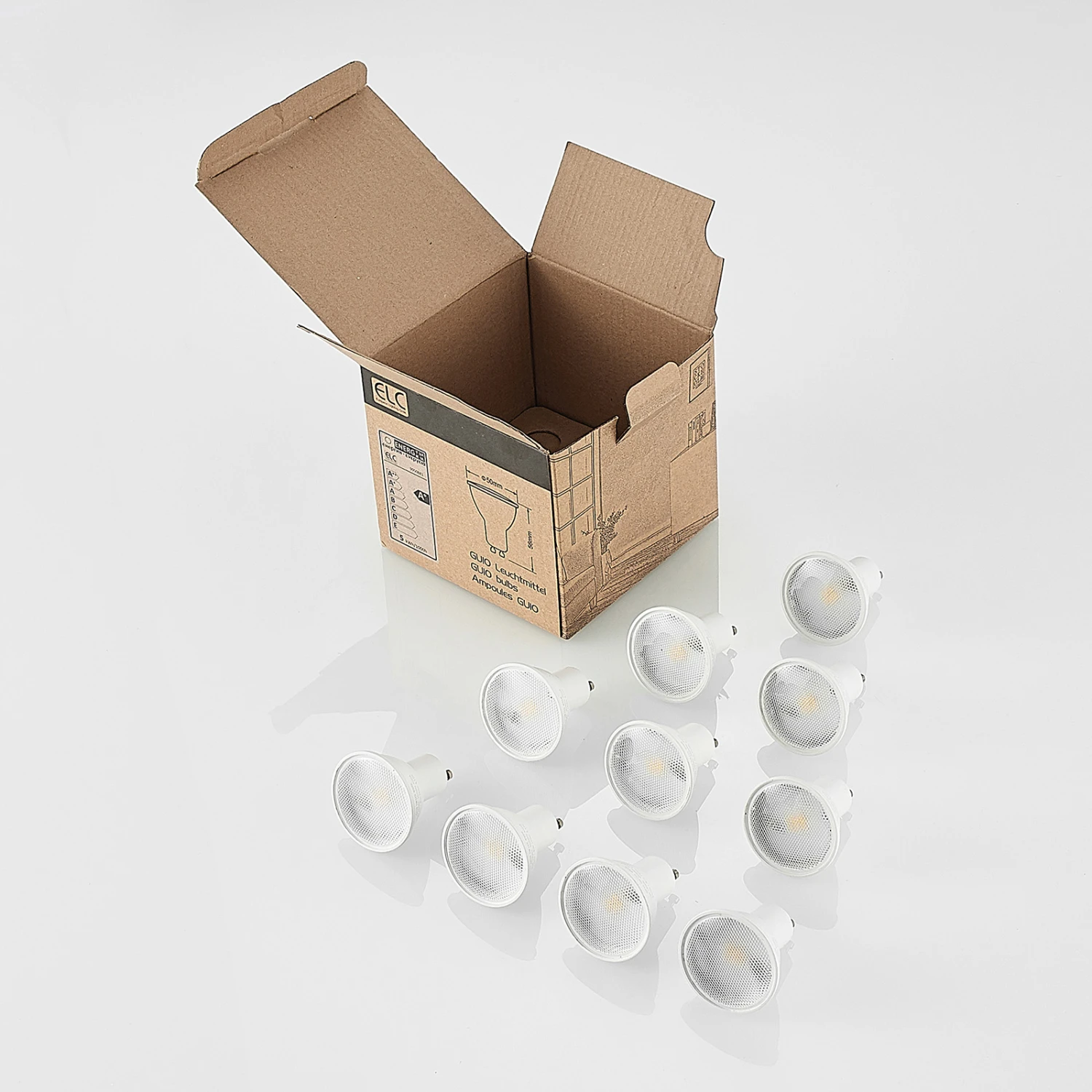ELC LED-Reflektor GU10 5W 10er-Pack 4.000K 120° 11 ELC LED-Reflektor GU10 5W 10er-Pack 4.000K 120° – Bild 9
