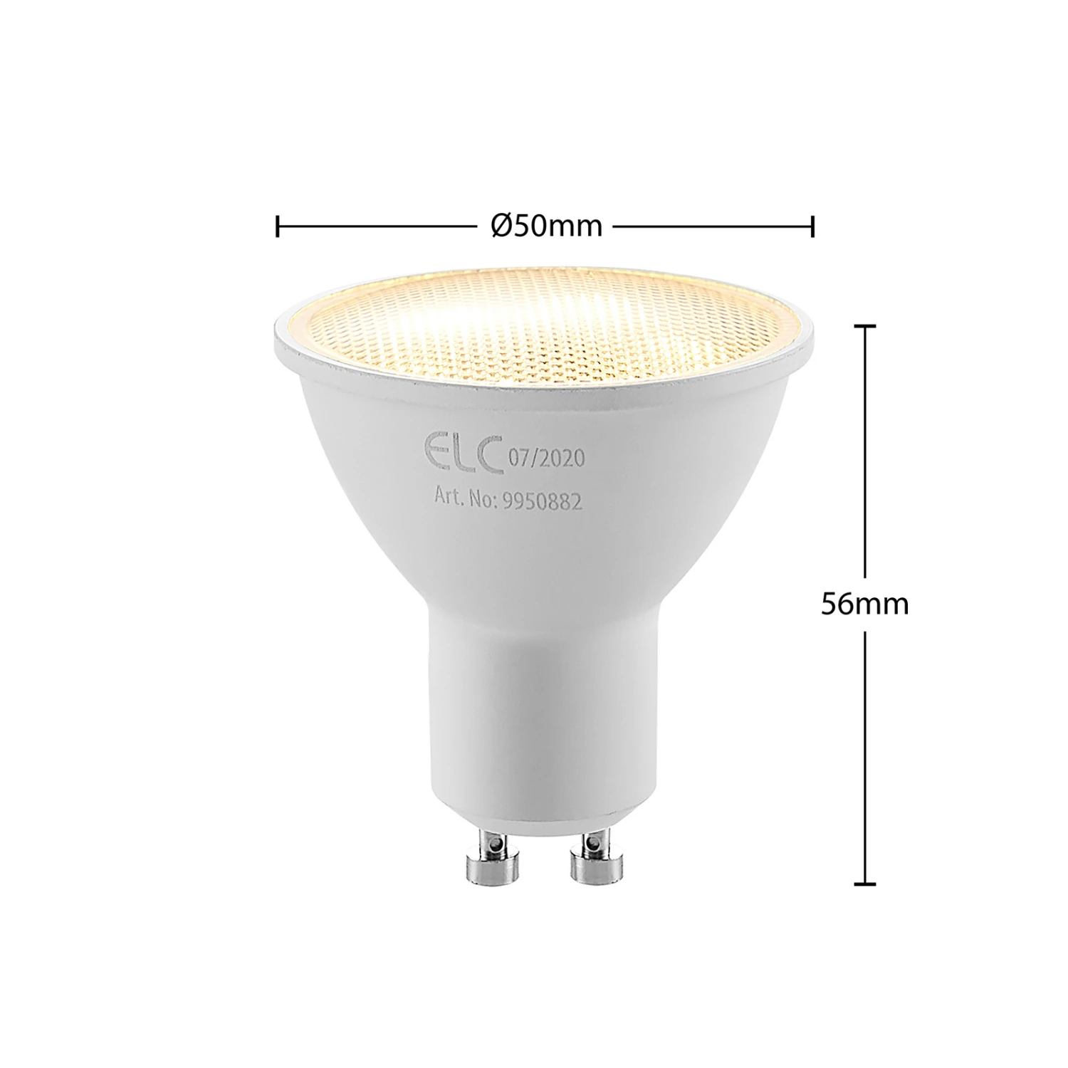 ELC LED-Lampe GU10 5W 10er 2.700K 120° 3-Step-dim 9 ELC LED-Lampe GU10 5W 10er 2.700K 120° 3-Step-dim – Bild 7