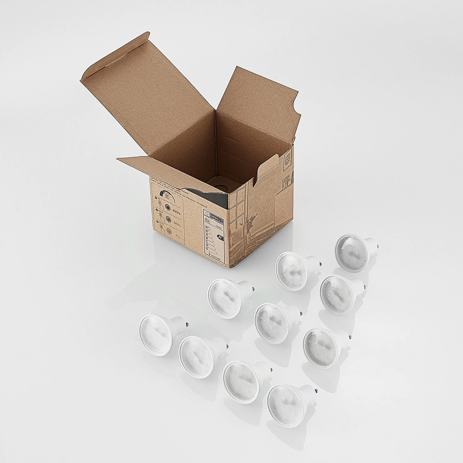 ELC LED-Lampe GU10 5W 10er 2.700K 120° 3-Step-dim 11 ELC LED-Lampe GU10 5W 10er 2.700K 120° 3-Step-dim – Bild 9