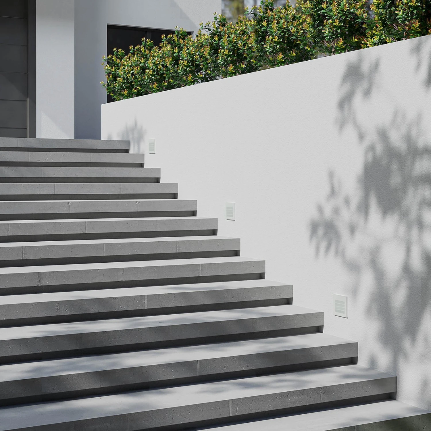 Arcchio Yariki LED-Wandeinbaulampe, Raster, Weiß 5 Arcchio Yariki LED-Wandeinbaulampe, Raster, Weiß – Bild 3