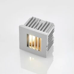 Arcchio Makio Wandeinbauleuchte, Silber, G9, IP65 -Heimbeleuchtung 9966193 3