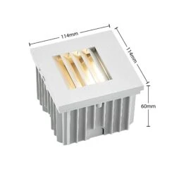 Arcchio Makio Wandeinbauleuchte, Silber, G9, IP65 -Heimbeleuchtung 9966193 6