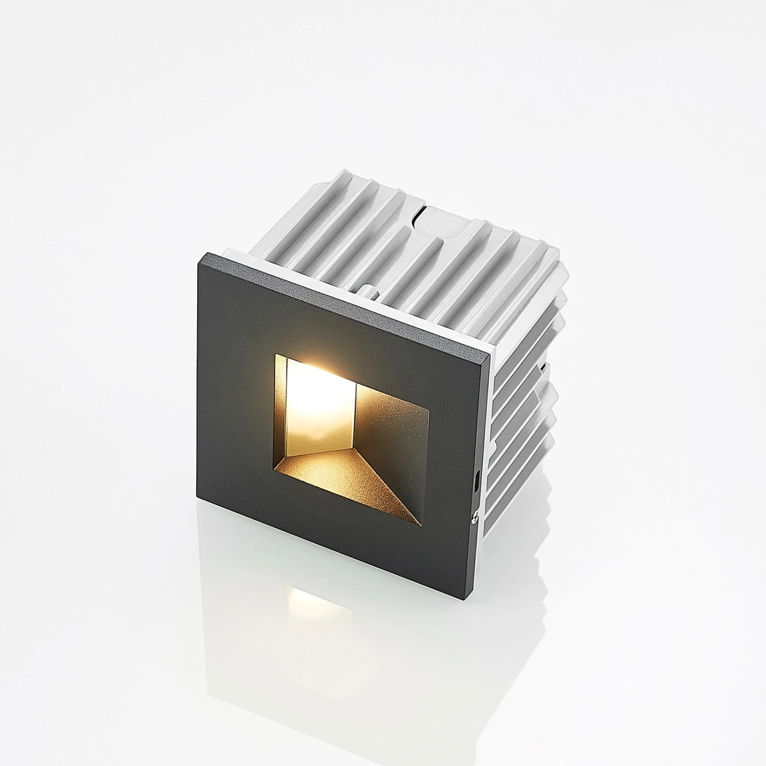 Arcchio Zamo Wandeinbauleuchte, Schwarz, G9, IP65 6 Arcchio Zamo Wandeinbauleuchte, Schwarz, G9, IP65 – Bild 4