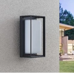 Lucande Ronida LED-Außenwandlampe, Eckig -Heimbeleuchtung 9969159 4