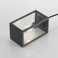 Lindby Filimon Außenpendellampe, Dunkelgrau, E27 -Heimbeleuchtung 9977049 6